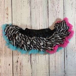 Zebra Print Toddler Tutu